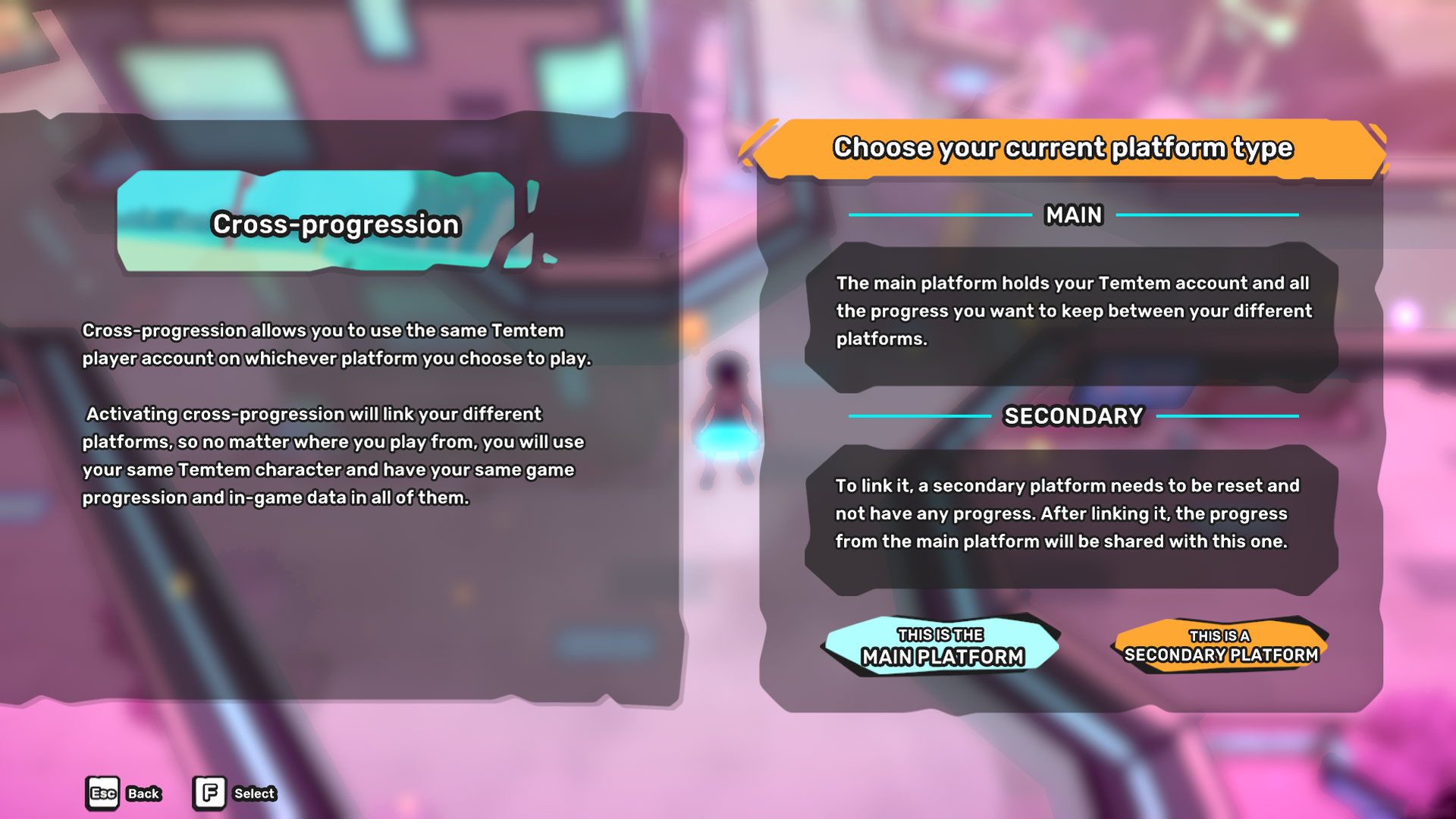 Does Temtem have cross-play and cross-progression?