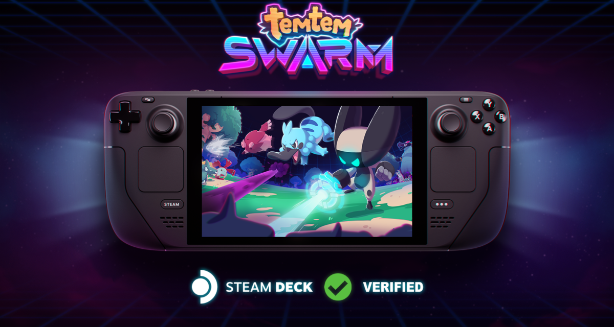 Temtem: Swarm is now Verified on Steam Deck!